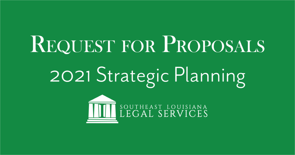 Strategic Planning RFP SLLS